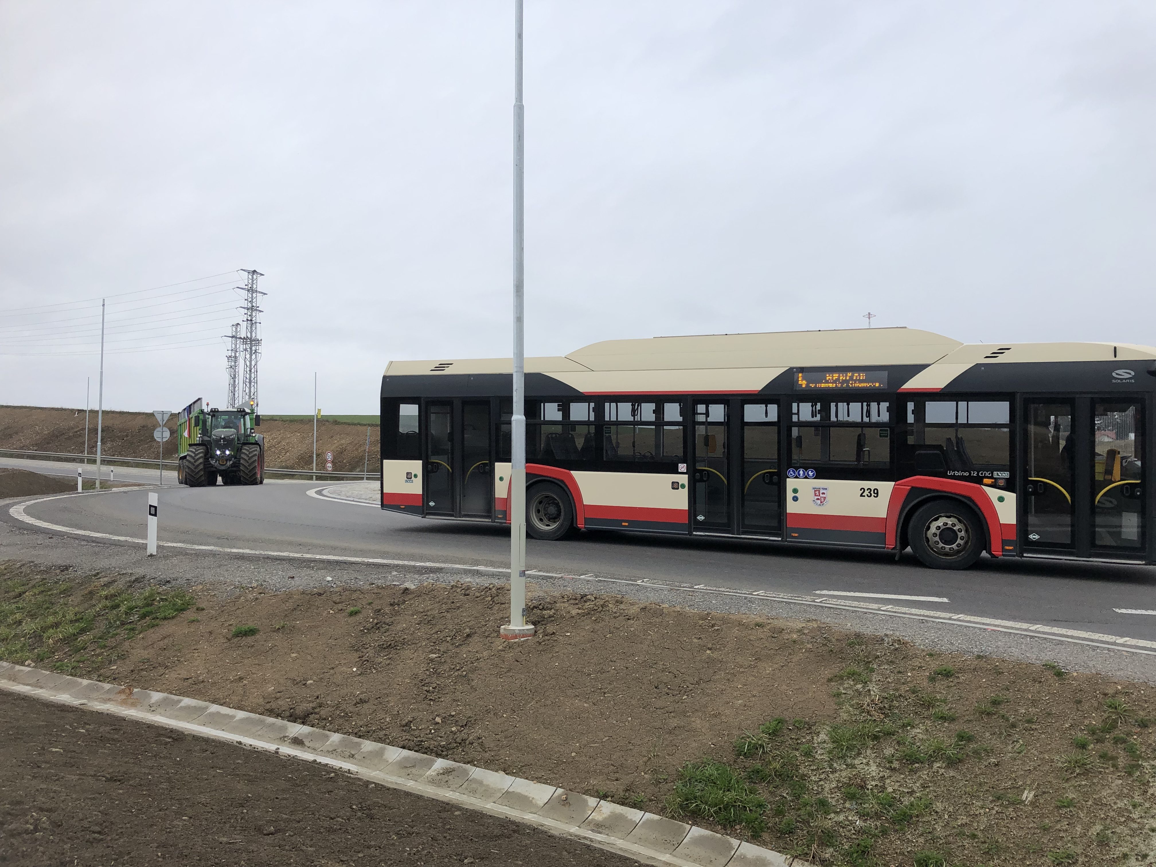 Protestní jízda zemědělců na Jihlavsku