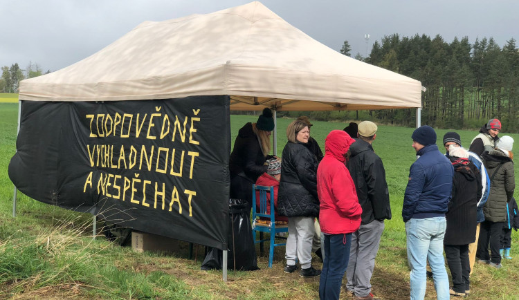 Den proti úložišti 2024, lokalita Hrádek