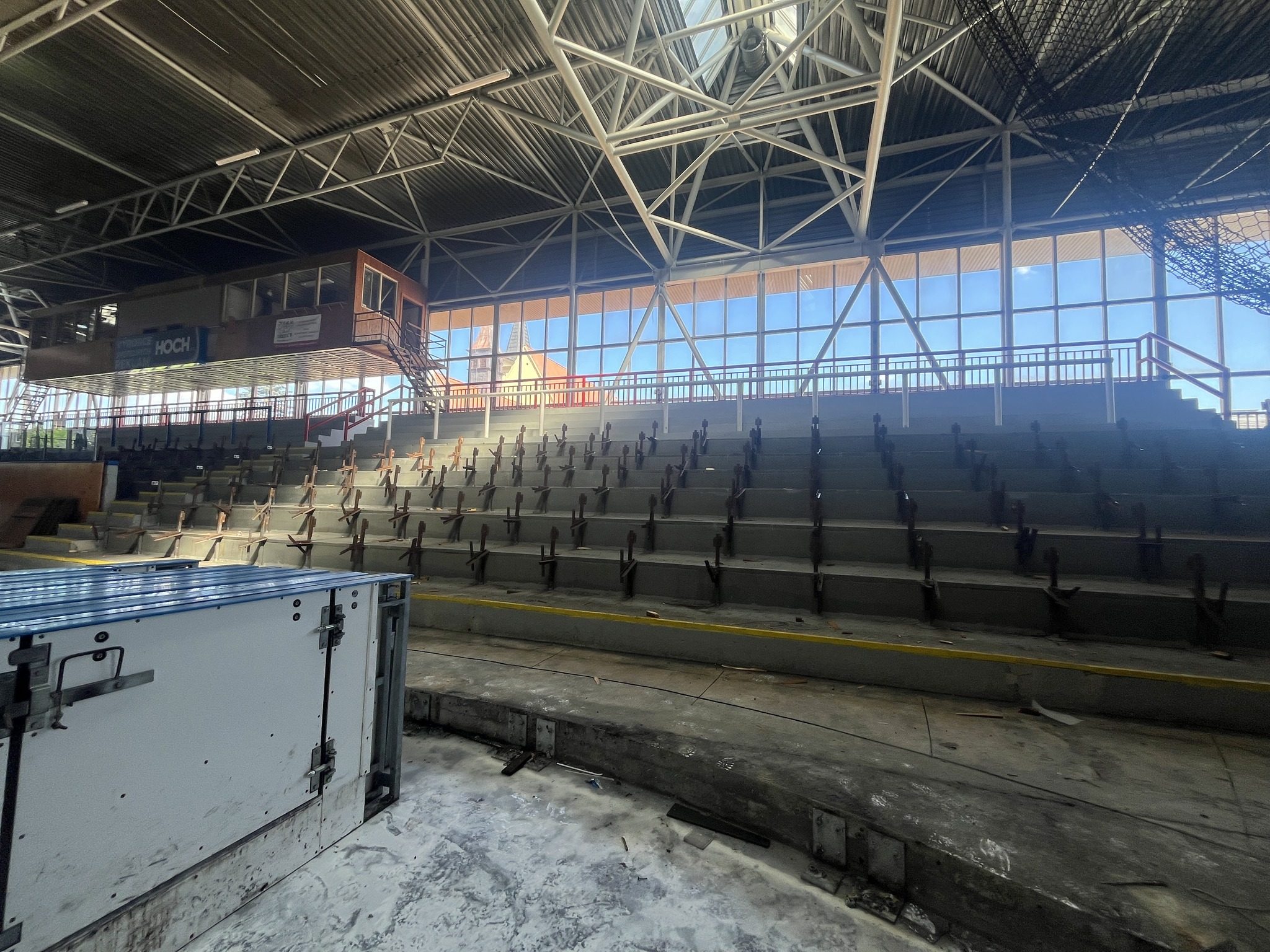 Zahájení rekonstrukce zimního stadionu v Třebíči