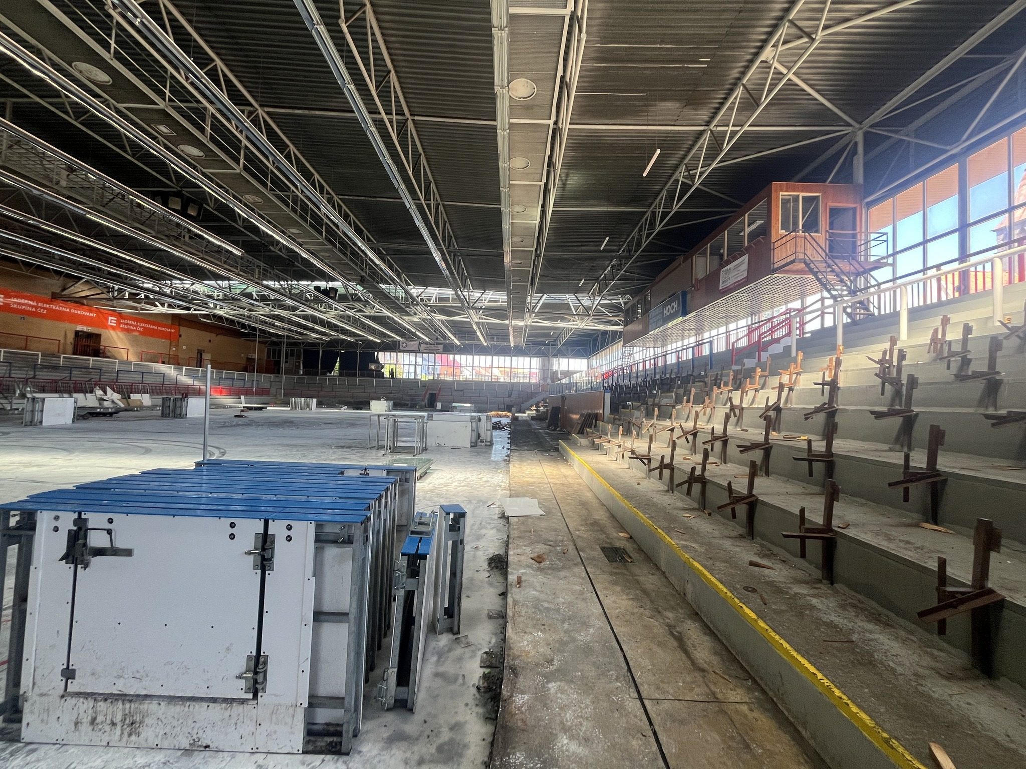 Zahájení rekonstrukce zimního stadionu v Třebíči