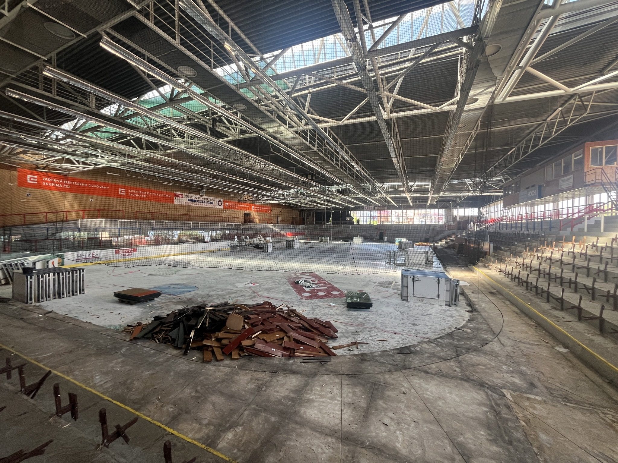 Zahájení rekonstrukce zimního stadionu v Třebíči