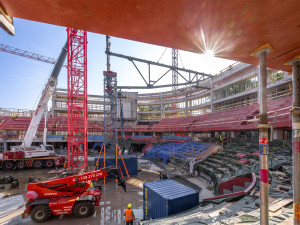 HMA v Jihlavě, první část střechy (srpen 2024)