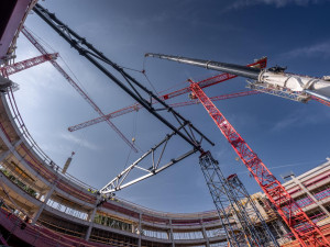 HMA v Jihlavě, první část střechy (srpen 2024)