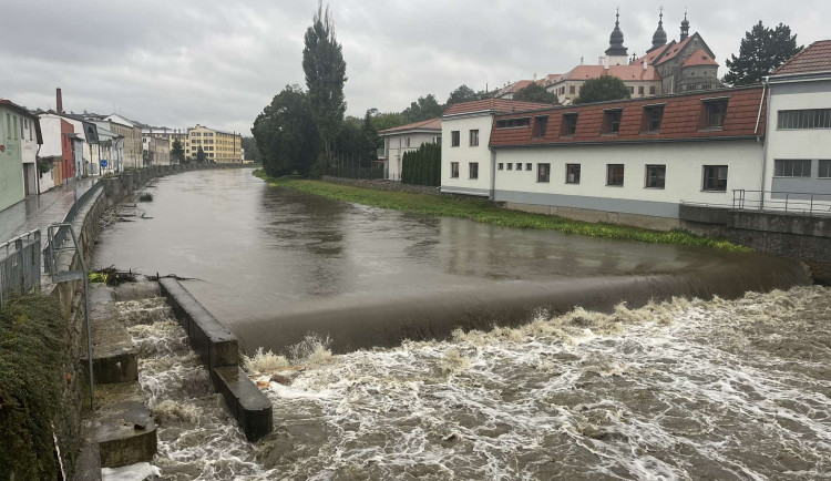 Přívalové deště na Jihlavsku, 14.9.2024