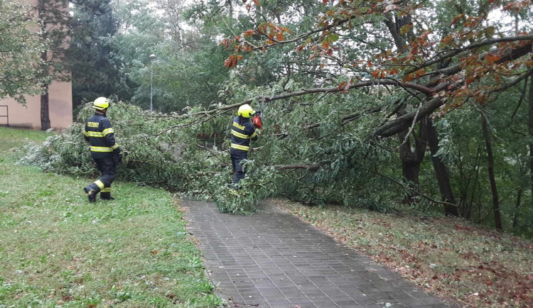 Přívalové deště na Vysočině, 15.9.2024