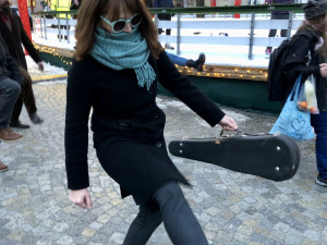 Pochod švihlou chůzí v Jihlavě