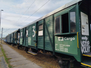 Vlak Lemkin v Jihlavě