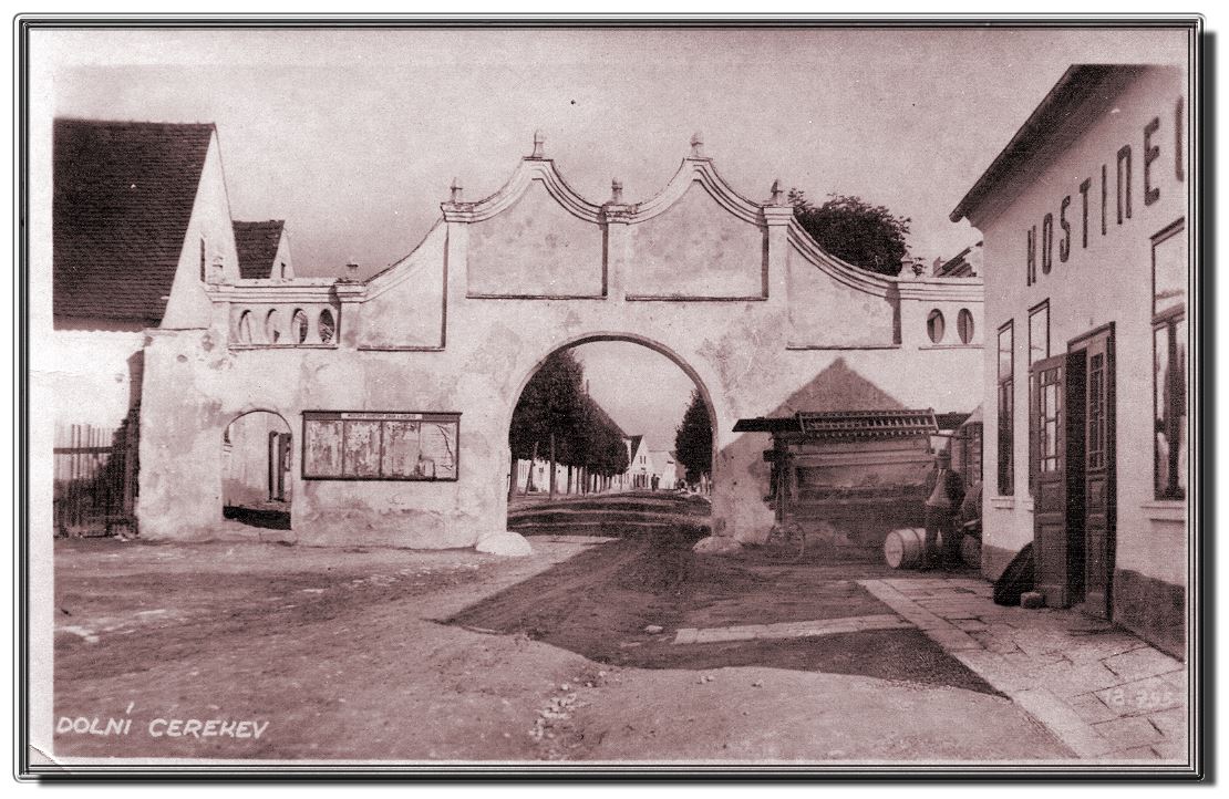 Historie a současnost Solné brány v Dolní Cerekvi