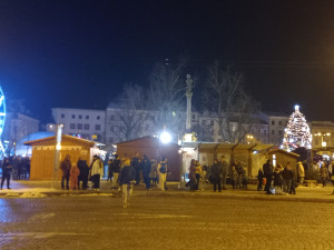 Slavnostní rozsvícení vánočního stromu v Jihlavě
