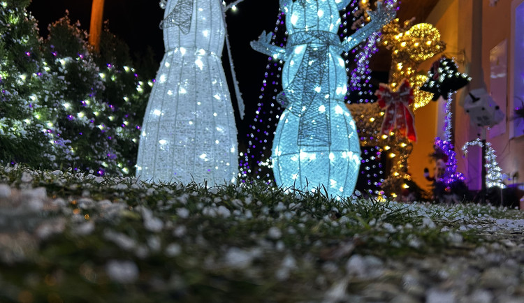 Vánoční dům v Kostelci u Jihlavy