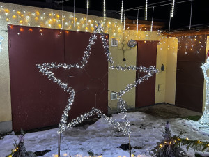 Vánoční dům v Kostelci u Jihlavy