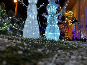 Vánoční dům v Kostelci u Jihlavy