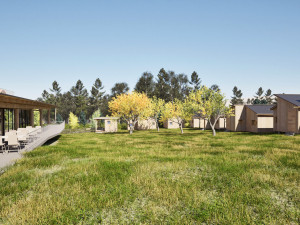 Rekonstrukce Hájenky Černé lesy (vizualizace)