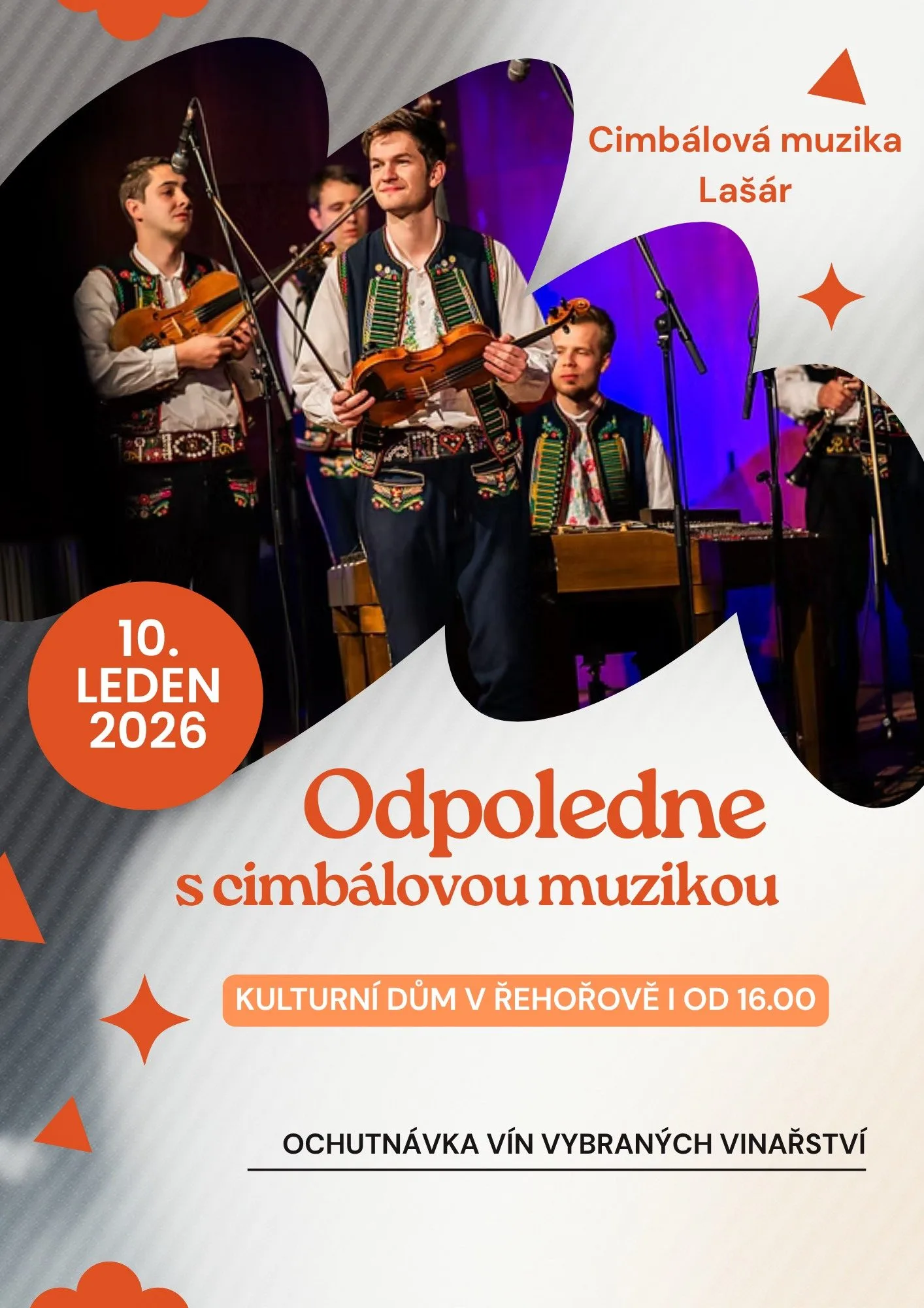 Odpoledne s cimbálovou muzikou