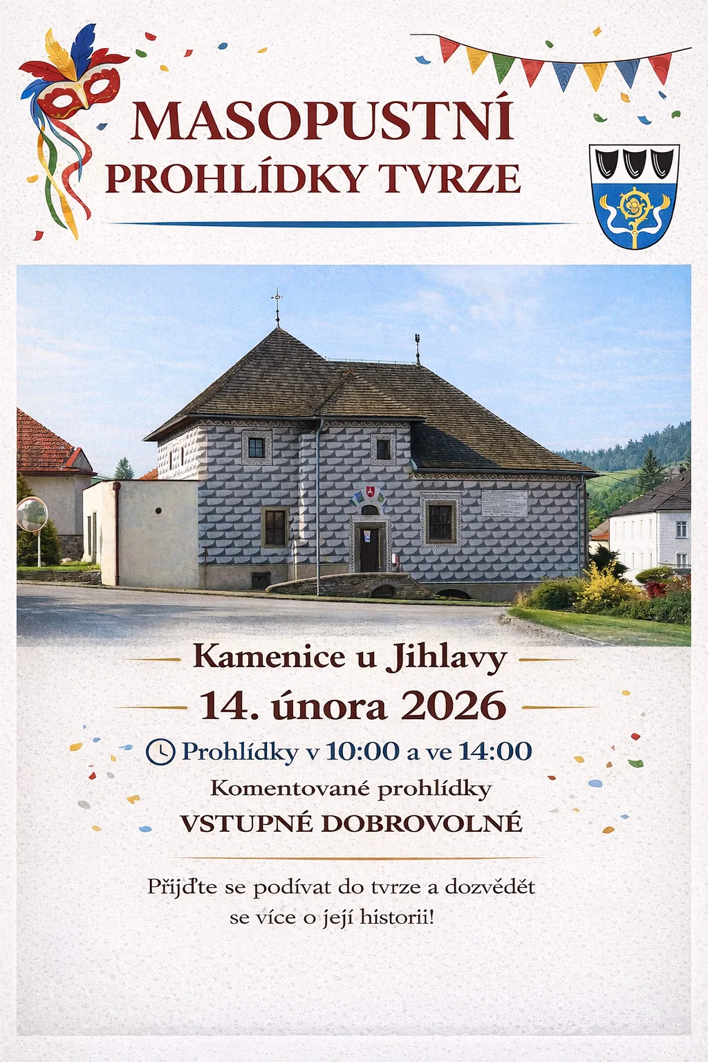 Prohlídky kamenické tvrze