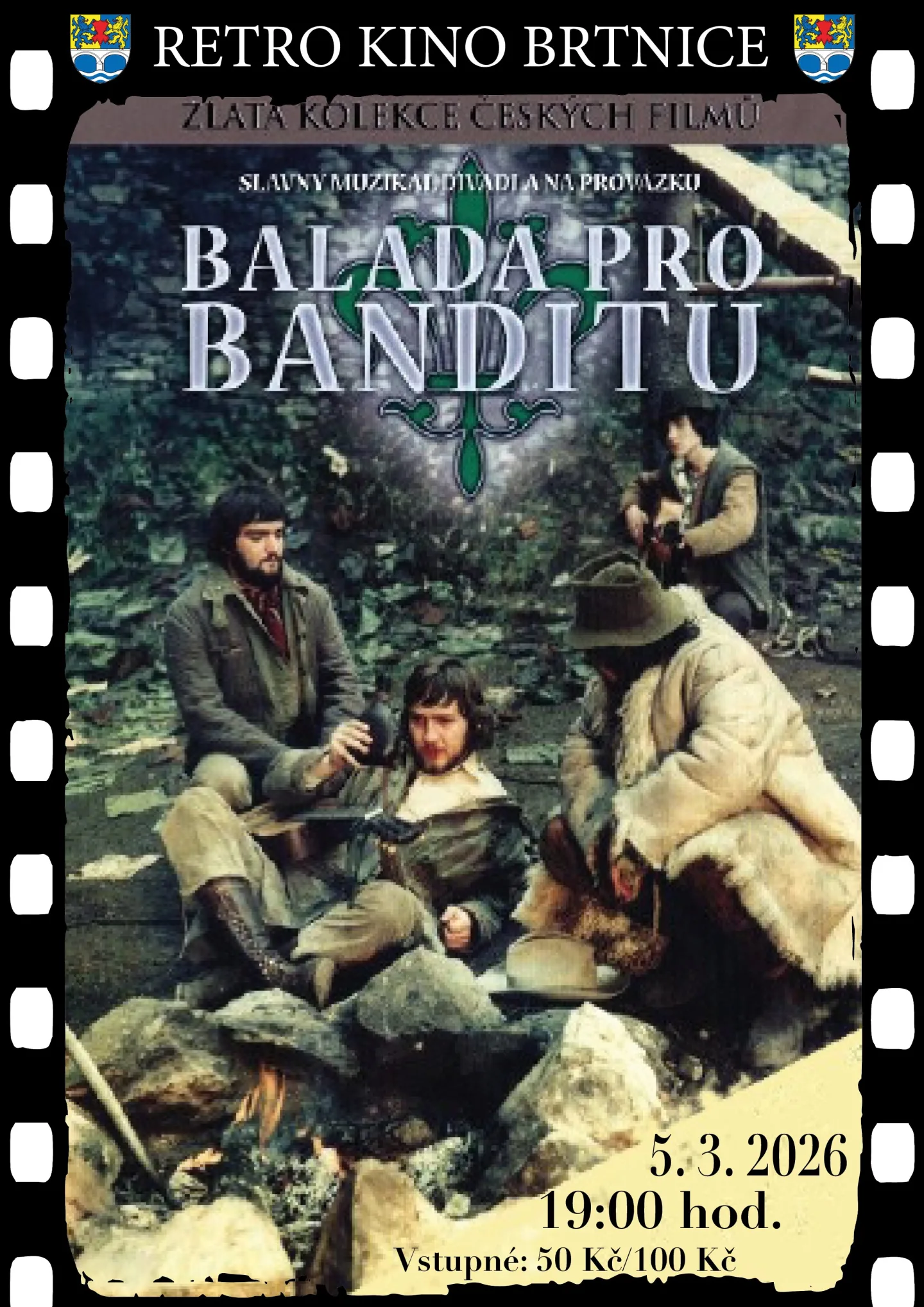 RETRO KINO v Brtnici: Balada pro banditu