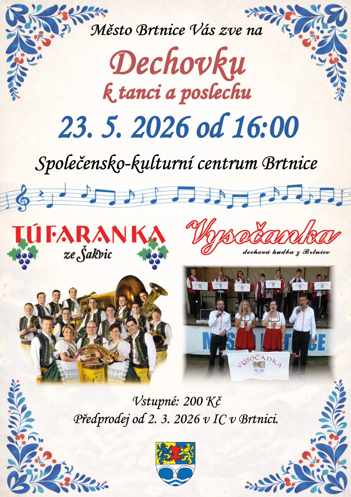 Dechovka k tanci a poslechu