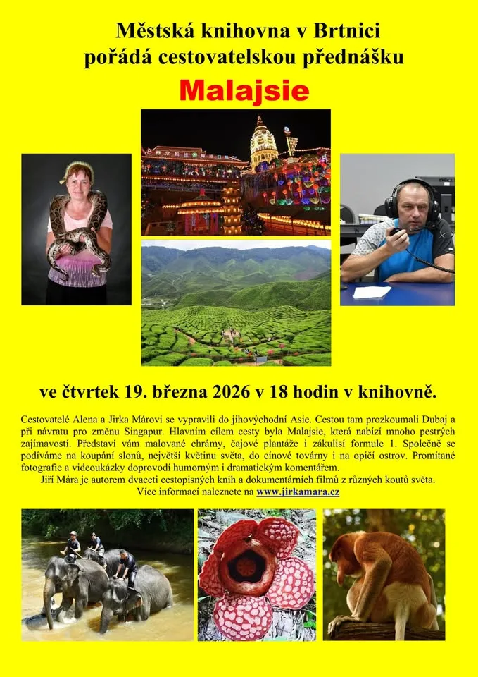 Cestovatelská přednáška: Malajsie