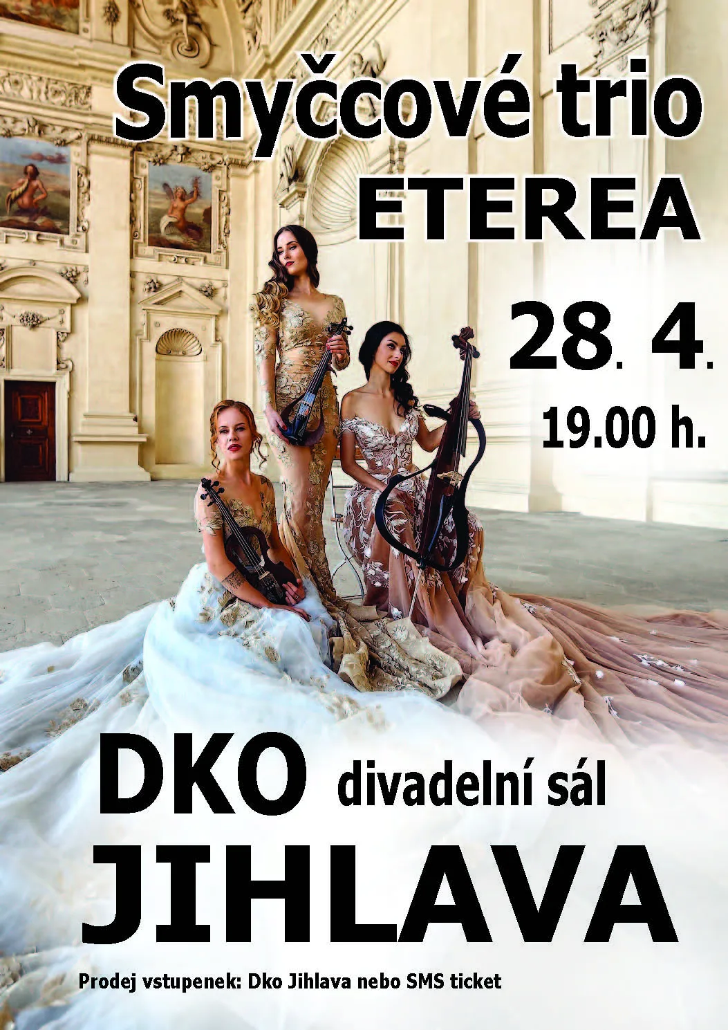 Smyčcové trio Eterea v DKO Jihlava