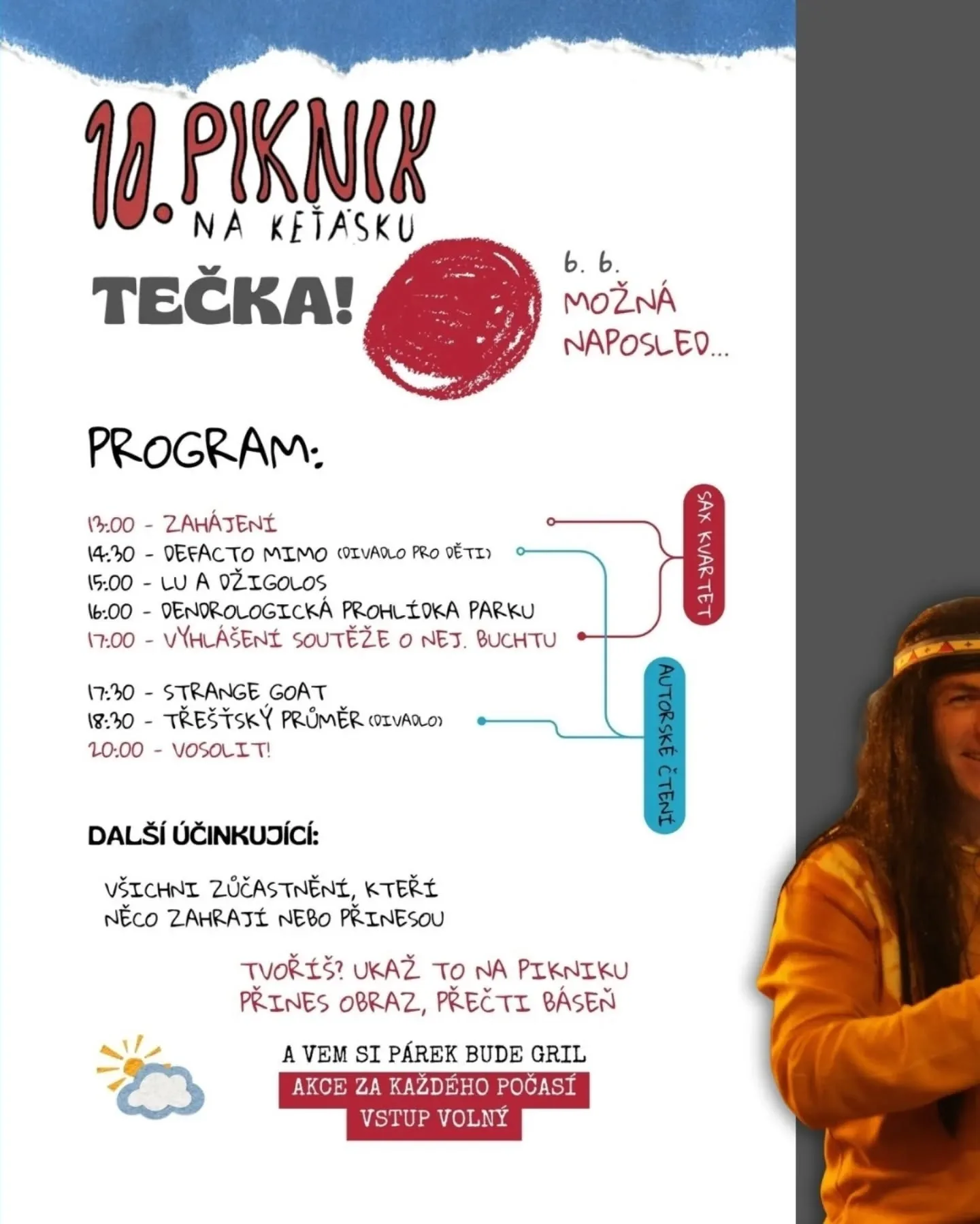 10. Piknik na Keťásku – TEČKA!