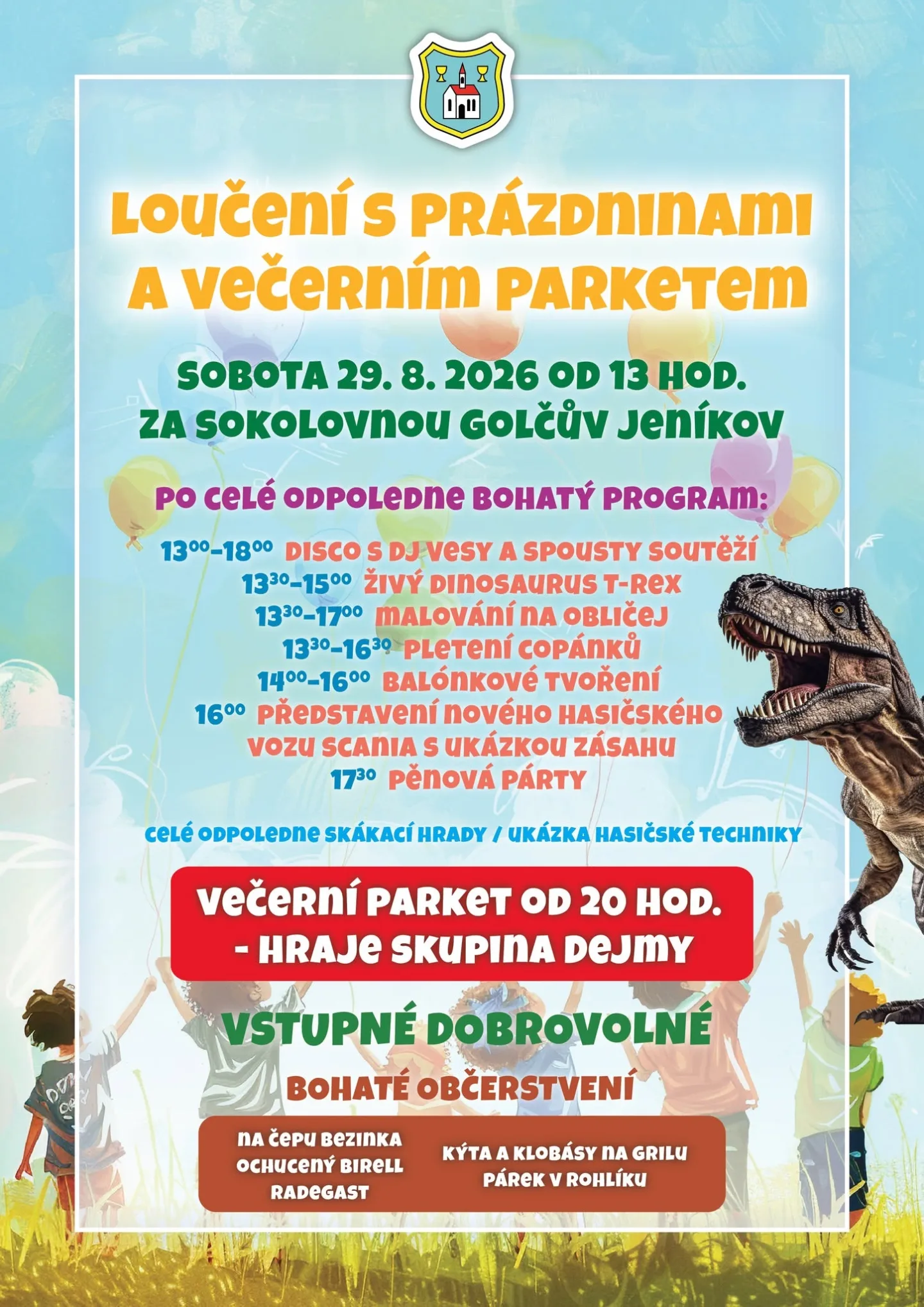 Loučení s prázdninami a letním parketem