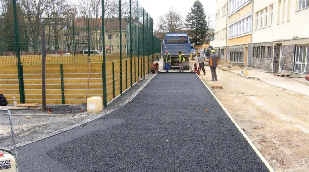 Vylepšené sportoviště u ZŠ  T. G. Masaryka