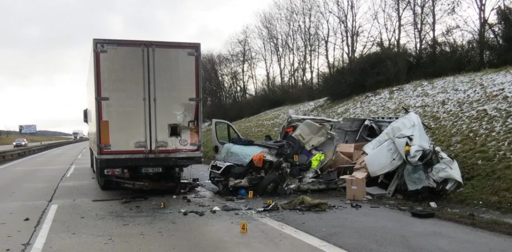 Dnešní tragická nehoda na dálnici D1