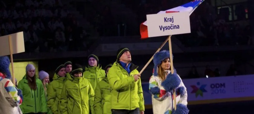 Zahajovací ceremoniál dětské olympiády