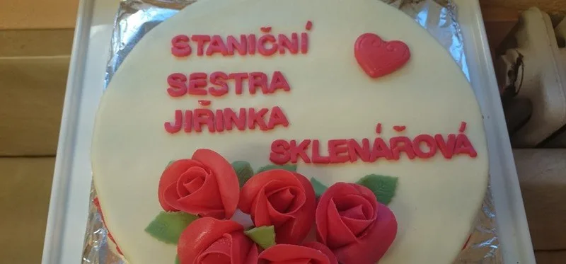 Takovou pozornost dostala staniční sestra od spokojeného pacienta