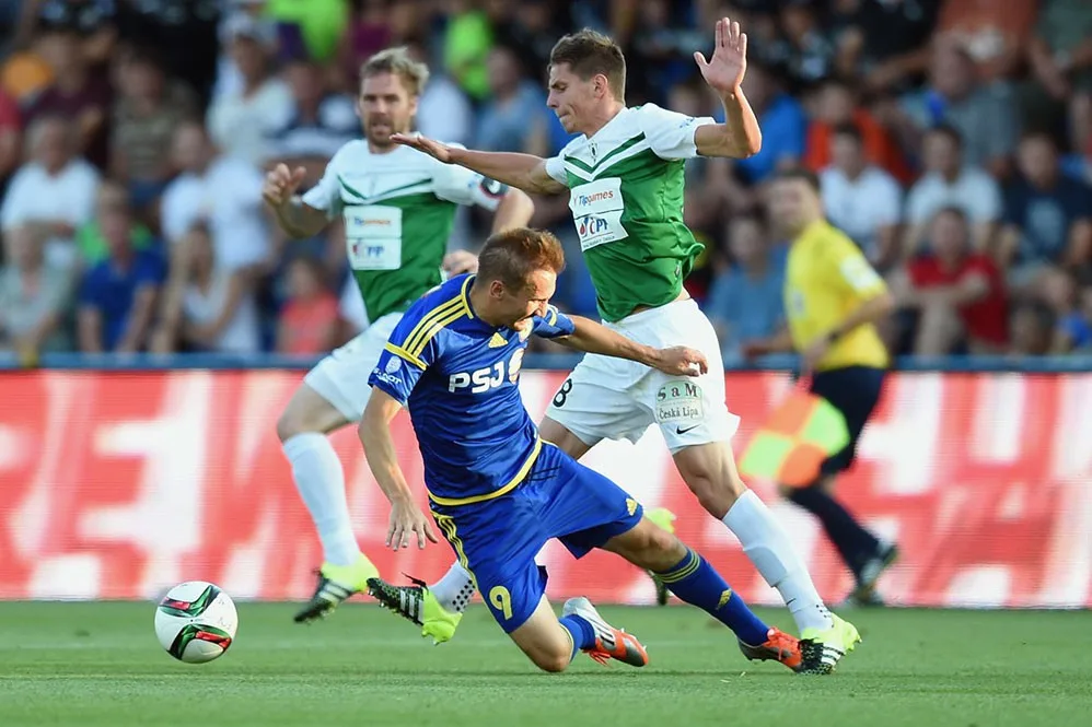 Červenými kartami oslabená Jihlava prohrála jarní premiéru v Jablonci výsledkem 2:0