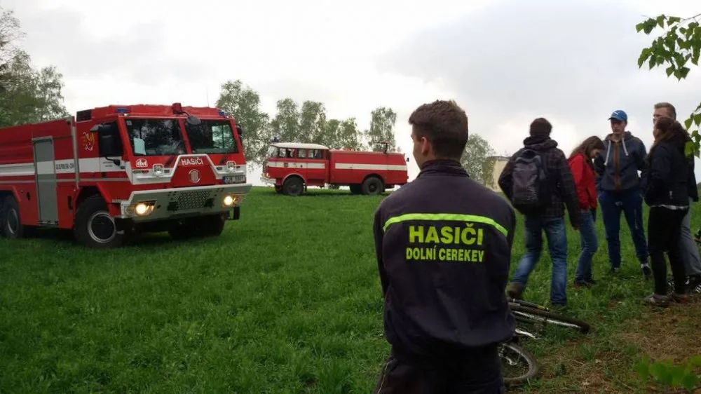 V Batelově na Jihlavsku hořel bunkr pro děti, zasahovaly tři hasičské jednotky