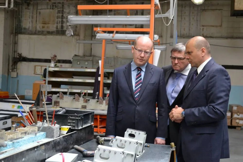 Vysočinu navštívil premiér Bohuslav Sobotka