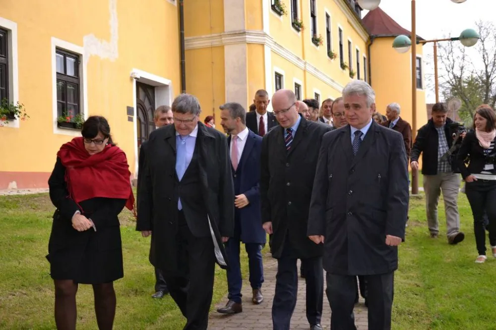 Vysočinu navštívil premiér Bohuslav Sobotka