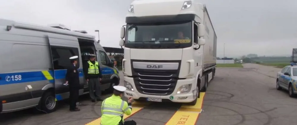 Policie na Vysočině má ode dneška novou techniku na kontroly kamionů