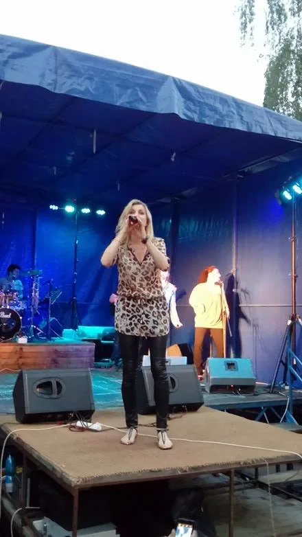 Štocké kulturní slavnosti ozdobila svým vystoupením zpěvačka Leona Machálková