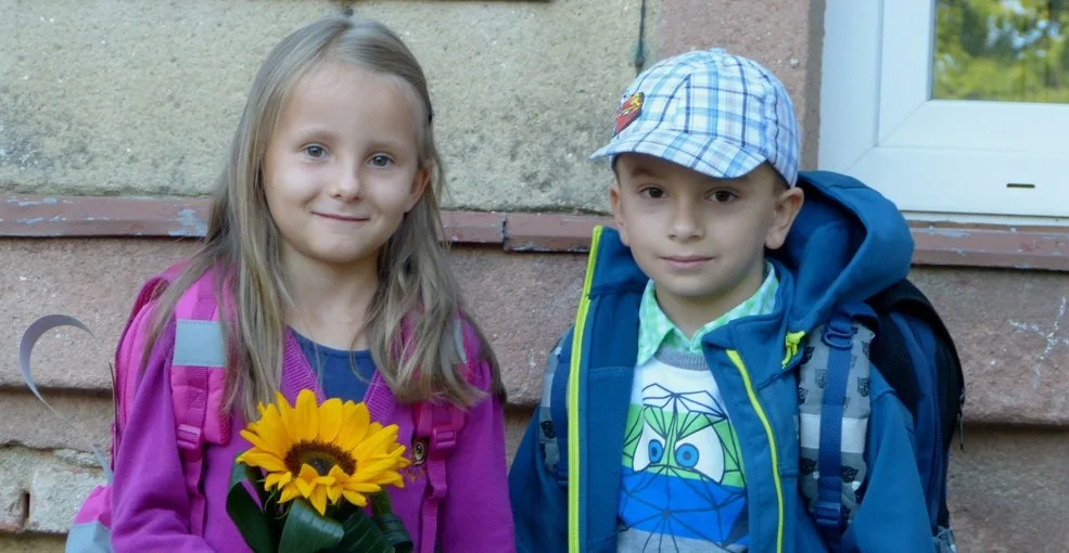 Prvňáčci ze ZŠ Dolní Cerekev