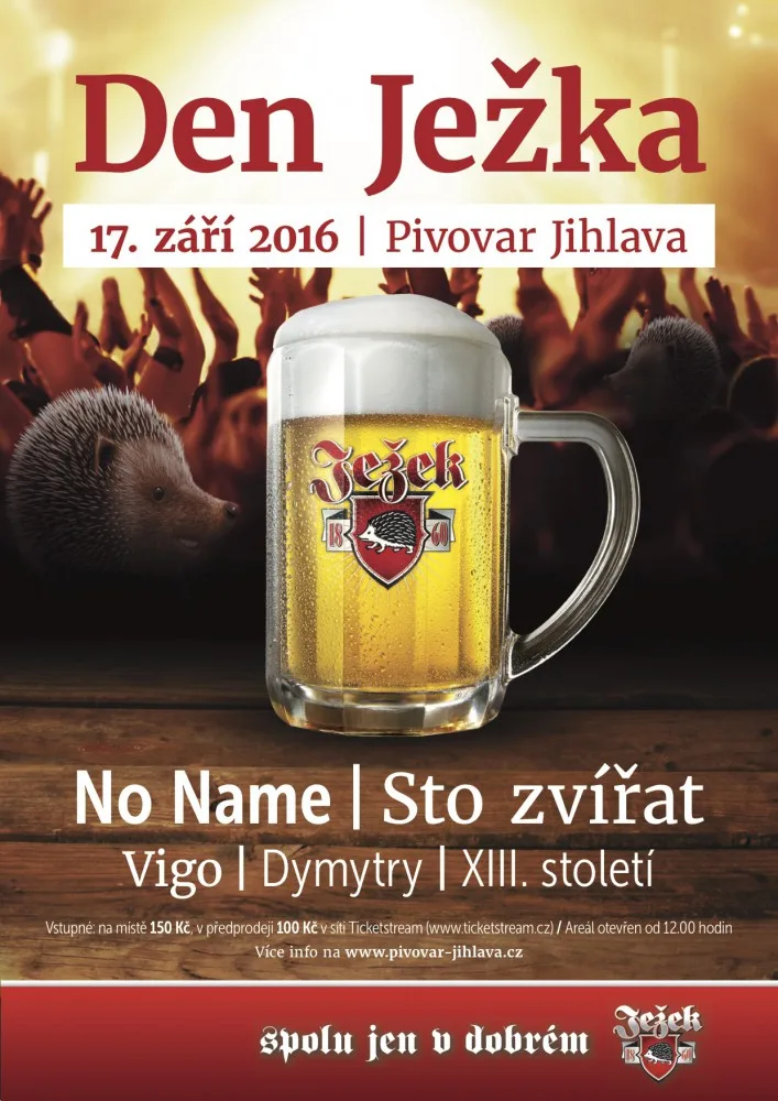 V sobotu vypukne v jihlavském pivovaru Den Ježka. Těšit se můžete exkurze, degustace i kulturní program