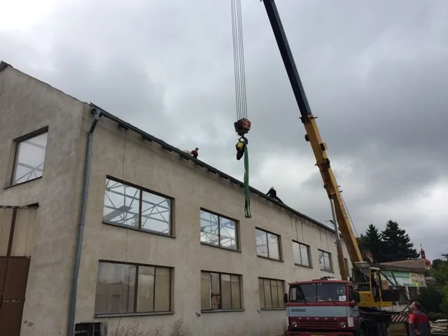 Začátek demolice