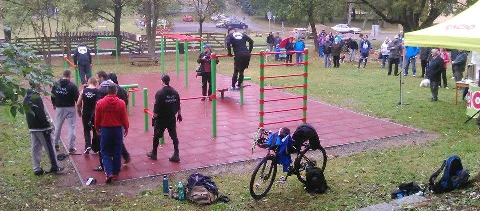 Fitpark na Skalce v Jihlavě