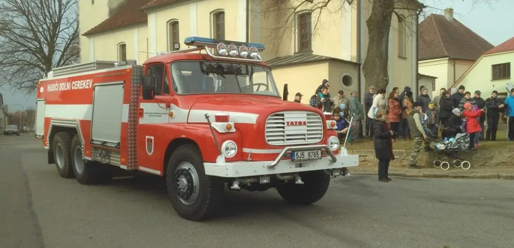 Hasiči v Dolní Cerekvi mají nové zásahové vozidlo. Pojmenovali ho František