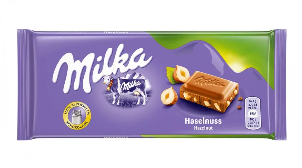 Milka lískooříšková