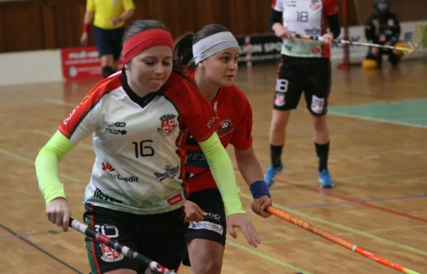 FBŠ v jihlavském florbalovém derby kousala, ale SK si výhru vzít nenechal a vede tabulky první ligy