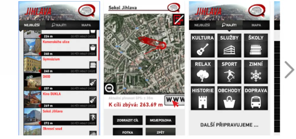 Jihlava nabízí novou mobilní aplikaci. Usnadní procházky po důležitých místech města