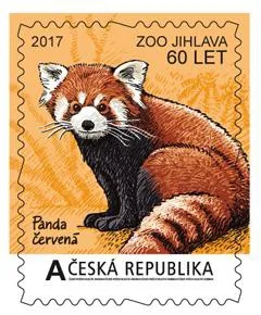 Panda červená