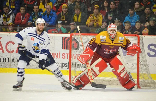 Semifinálovou sérii mezi Jihlavou a Kladnem rozhodne až sedmý zápas. Dukla dnes těsně prohrála