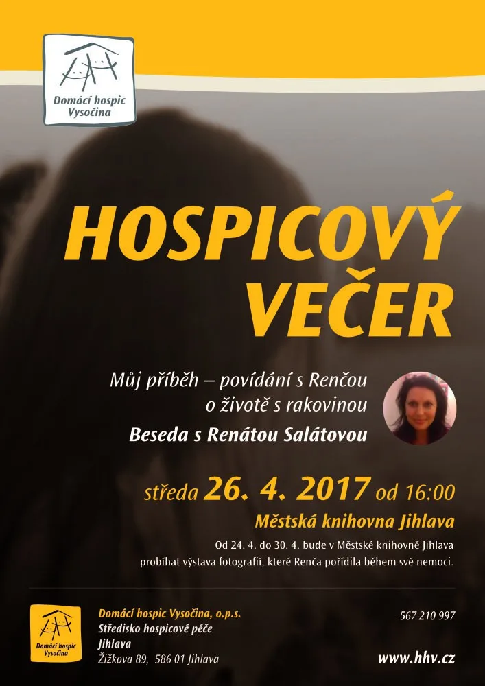 Žena, která bojovala s rakovinou, promluví v jihlavské knihovně. Vše doplní autentické snímky