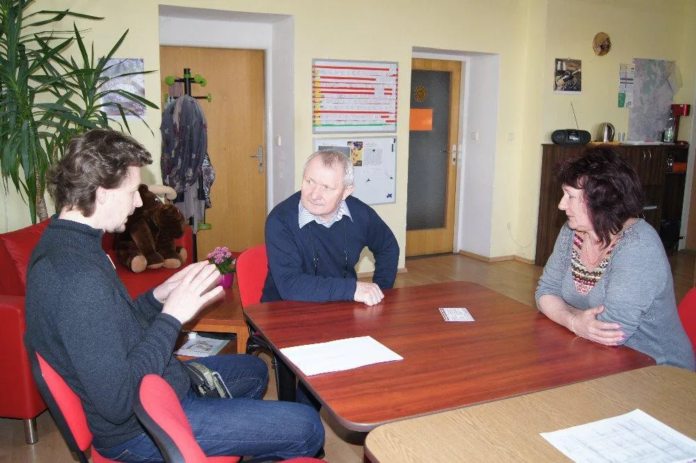 Služby Oblastní charity Jihlava navštívil náměstek primátora Vratislav Výborný