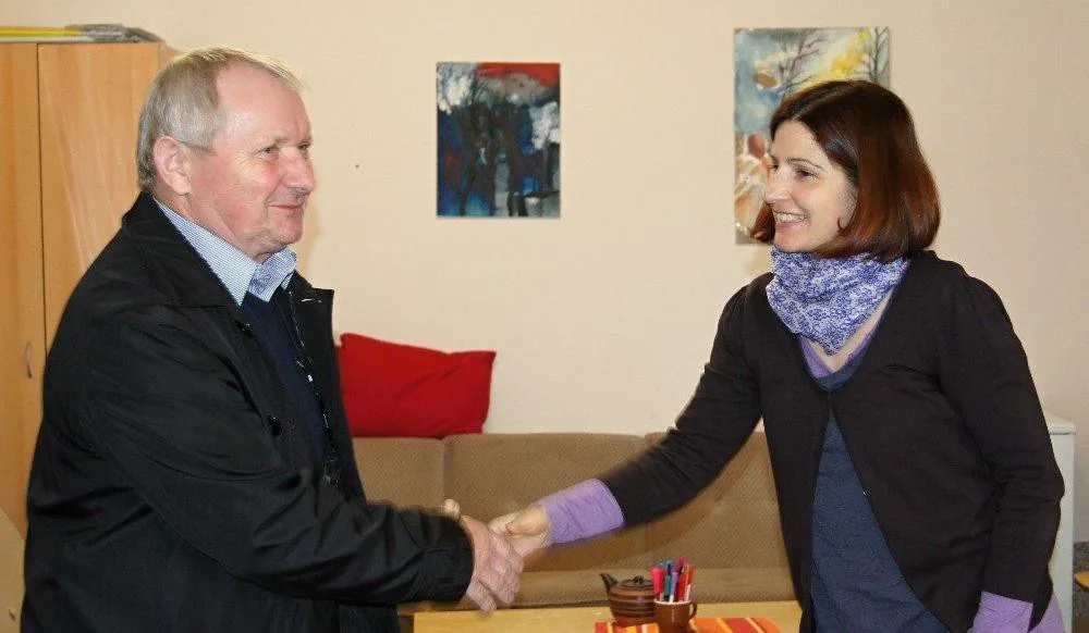 Služby Oblastní charity Jihlava navštívil náměstek primátora Vratislav Výborný