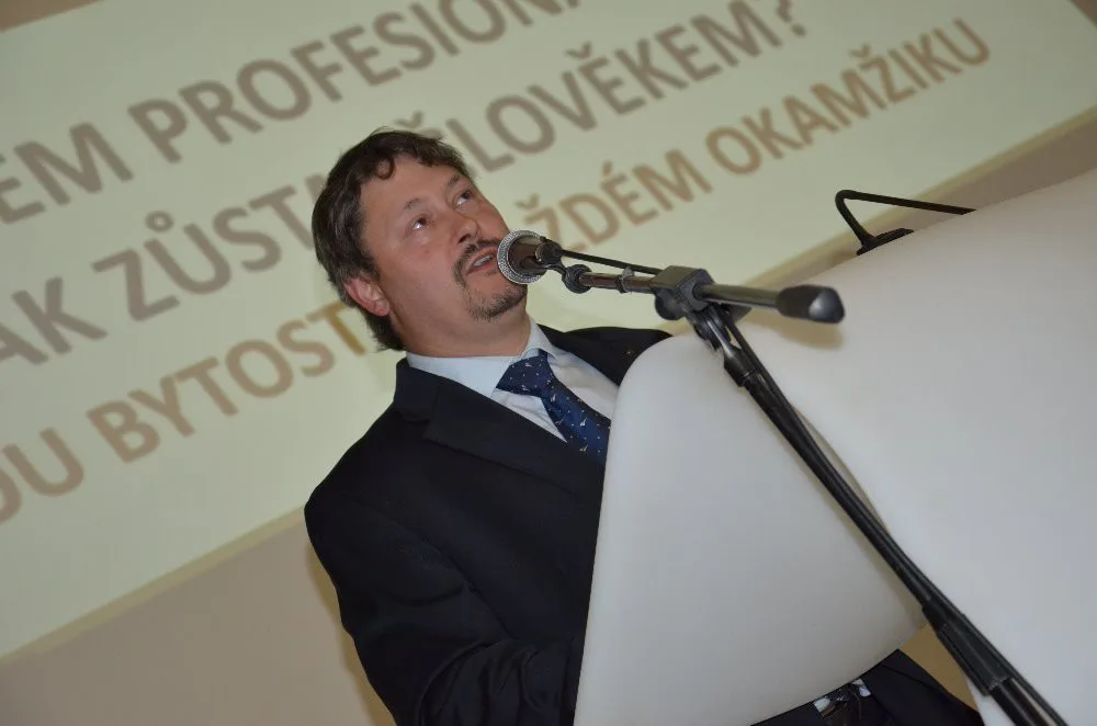 Jiří Bína, vedoucí odboru sociálních věcí Kraje Vysočina,