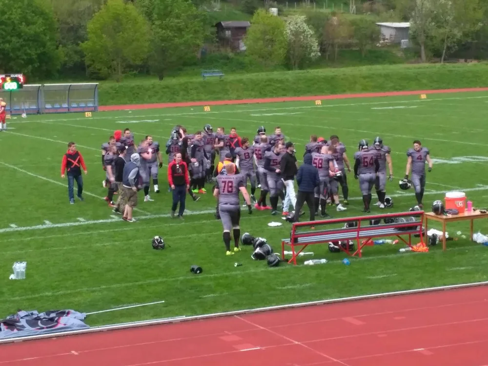 Vysočina Gladiators se letos poprvé představili doma, nad Hellboys vyhráli přesvědčivě 36:7